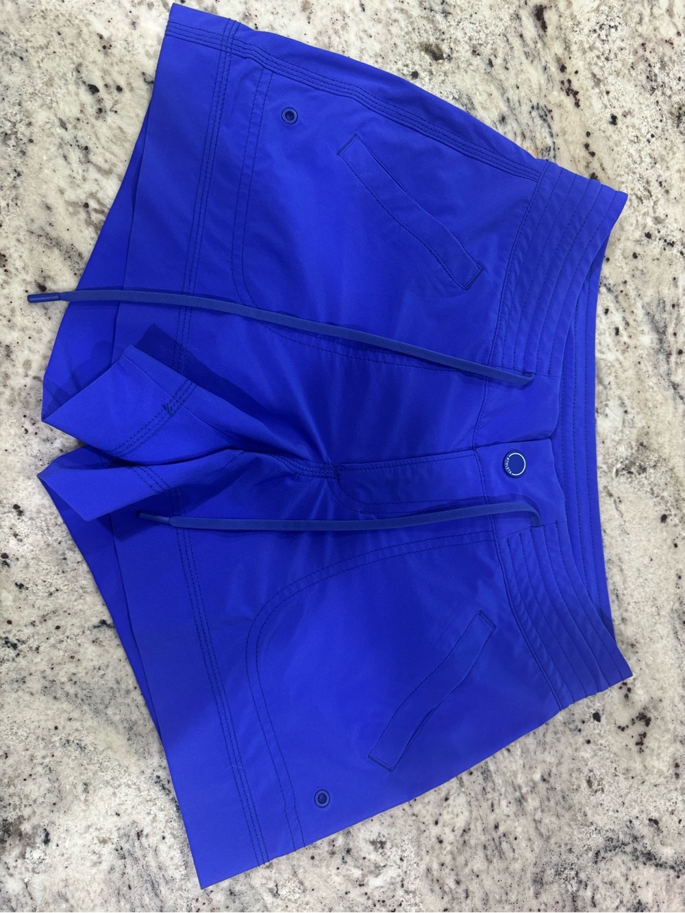 Women’s Athletic Drawstring Shorts - purple